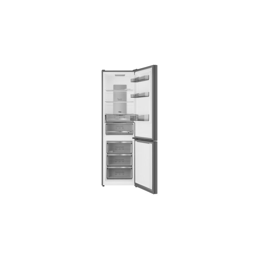 Холодильник Weissgauff WRK 2000 Total NoFrost Inverter Bru Steel Glass