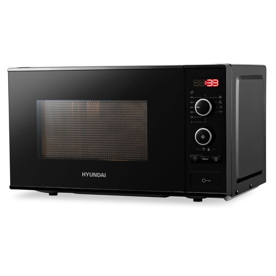 Микроволновая печь Hyundai HYM-D3032 дисплей, 20 л