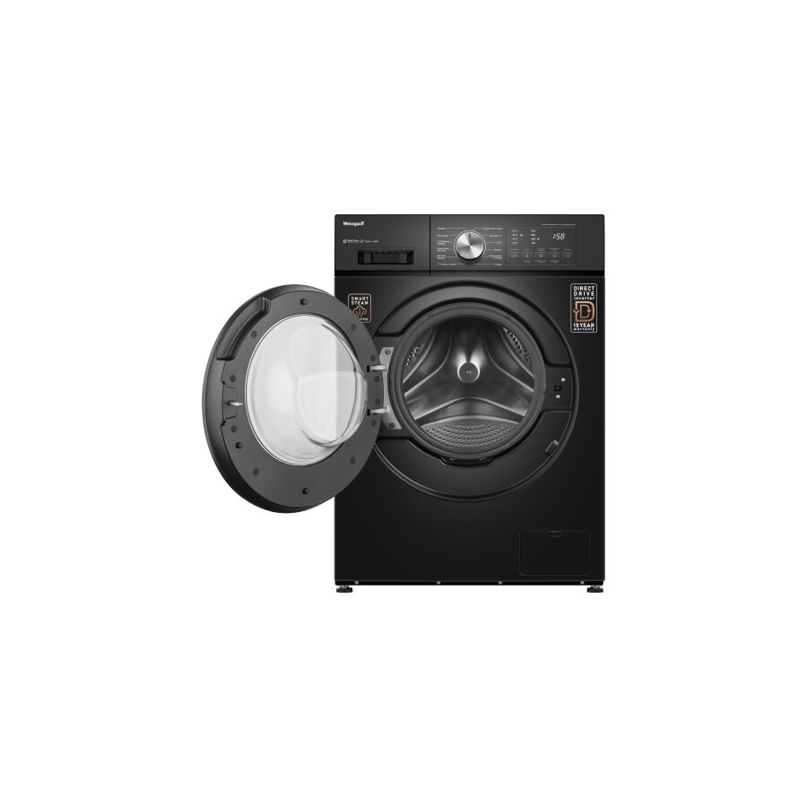 Стиральная машина Weissgauff WM 45127 Direct Drive Inverter Steam Black