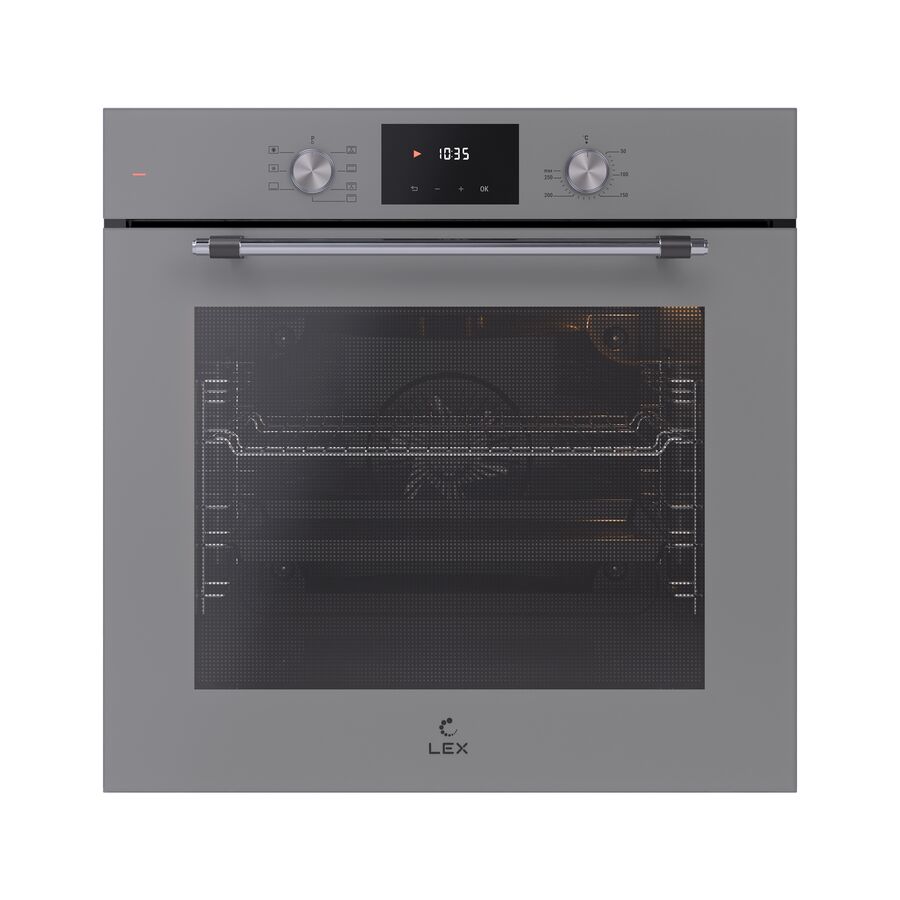 Встраиваемый духовой шкаф LEX EDP 671 GR MAX (TRFE100008) серый