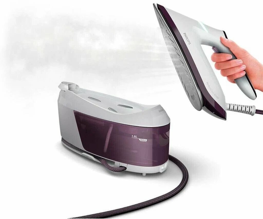 Парогенератор Philips PSG6020/30 PetfectCare белый/фиолетовый