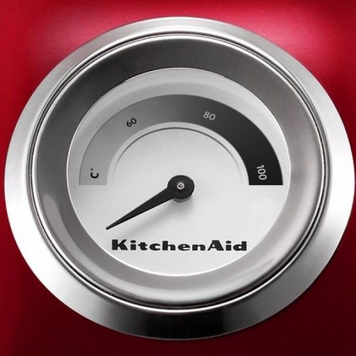 Чайник электрический KitchenAid 5KEK1522ECA серебристый матовый/карамельное яблоко