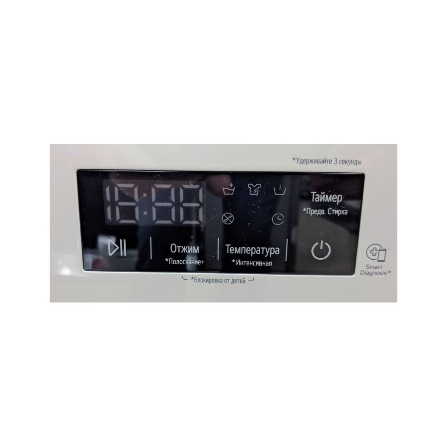 Стиральная машина LG F2Y1HS3W класс: A загр.фронтальная макс.:7кг белый инвертер
