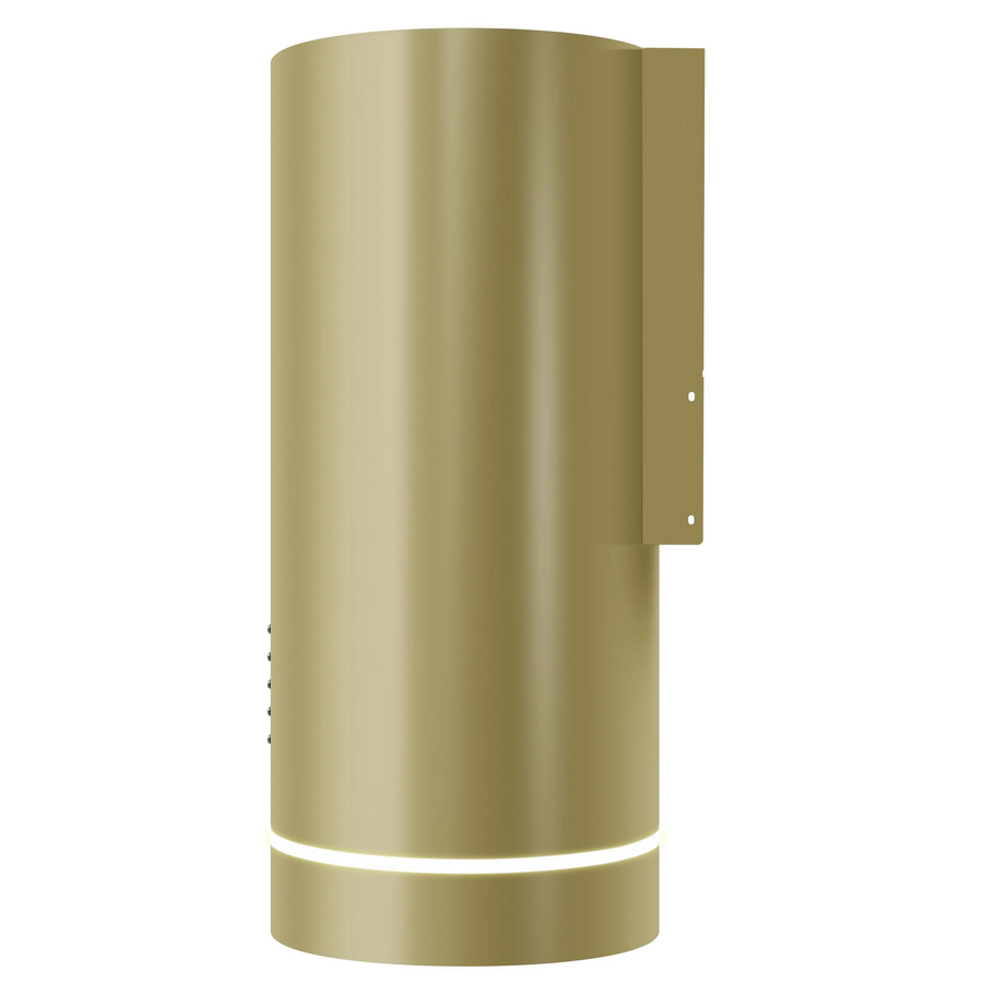 Вытяжка MEFERI TUBE35GOLD Comfort горчично-золотой