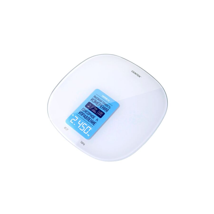 Весы кухонные Centek CT-2482 White LED