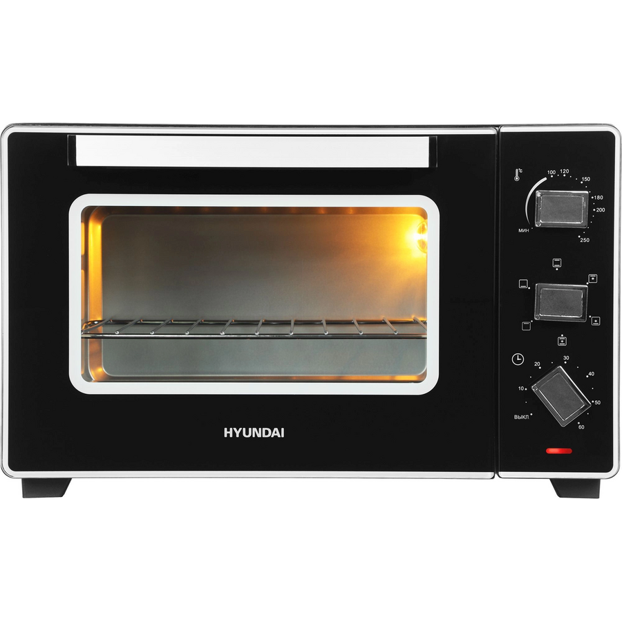 Мини-печь Hyundai MIO-HY093 28л. 1600Вт черный