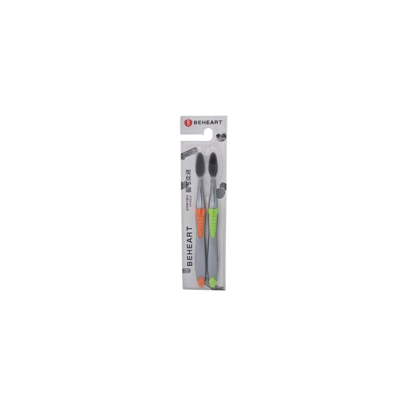 Набор Зубная щётка BEHEART Carbon Wire Gingival Protection Toothbrush (2шт)