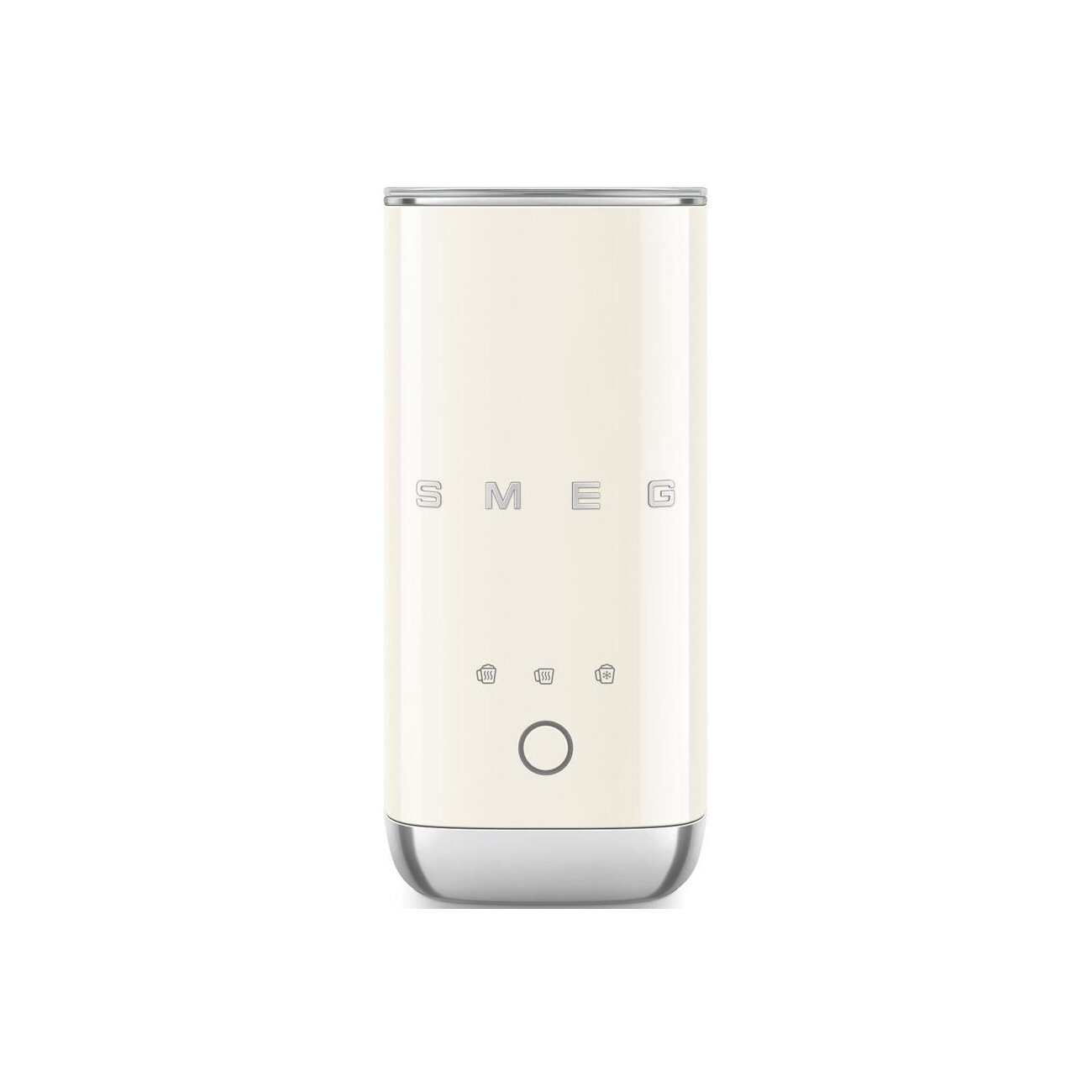 Вспениватель молока Smeg MFF02CREU стиль 50-х, мощность 500Вт, холодная/горячая пена, автоматическое отключение, кнопочное управление