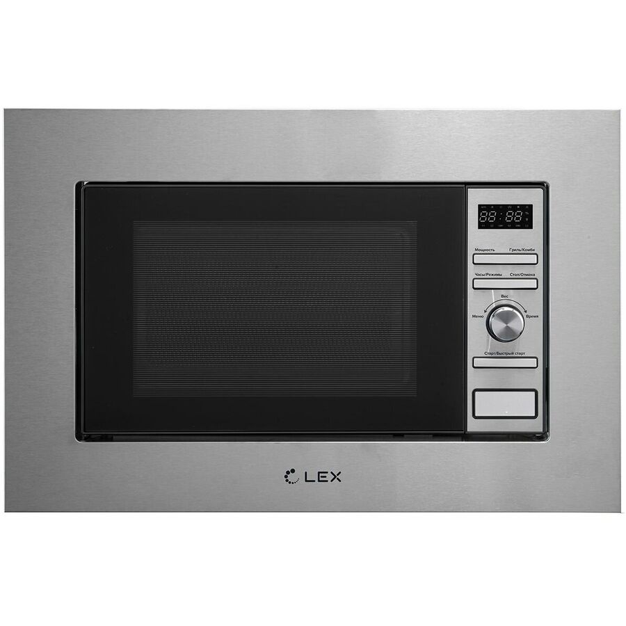 Встраиваемая микроволновая печь LEX Bimo 20.05 Inox