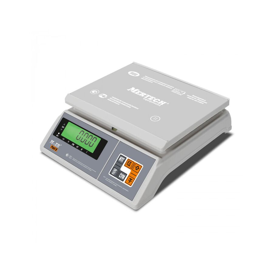 Фасовочные настольные весы MERTECH M-ER 326 AFU-32.1 Post II (3061), 32кг