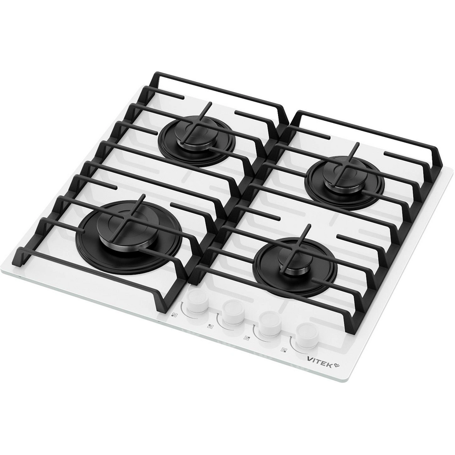 Варочная поверхность Vitek VGH 6420 WG стекло белое