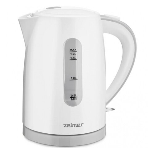 Чайник ZELMER ZCK7616S SYMBIO белый 1.7л, 2200Вт, индикация включения