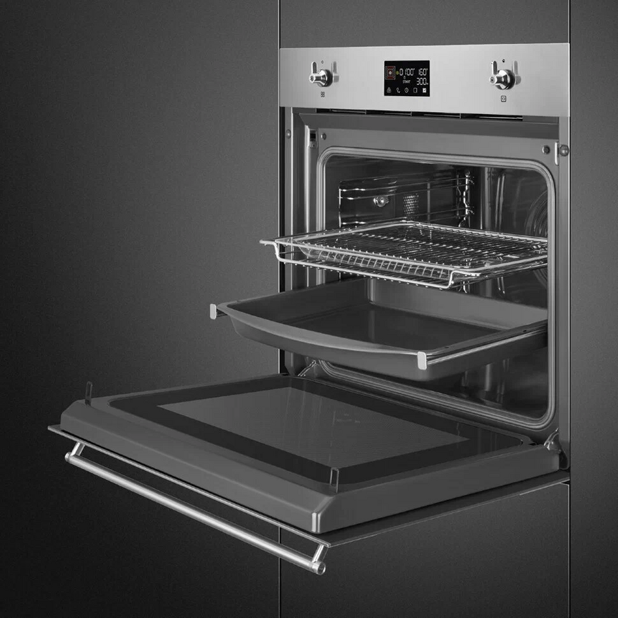 Духовой шкаф SMEG SO6302M2X Classica 60см, с функцией СВЧ, нерж