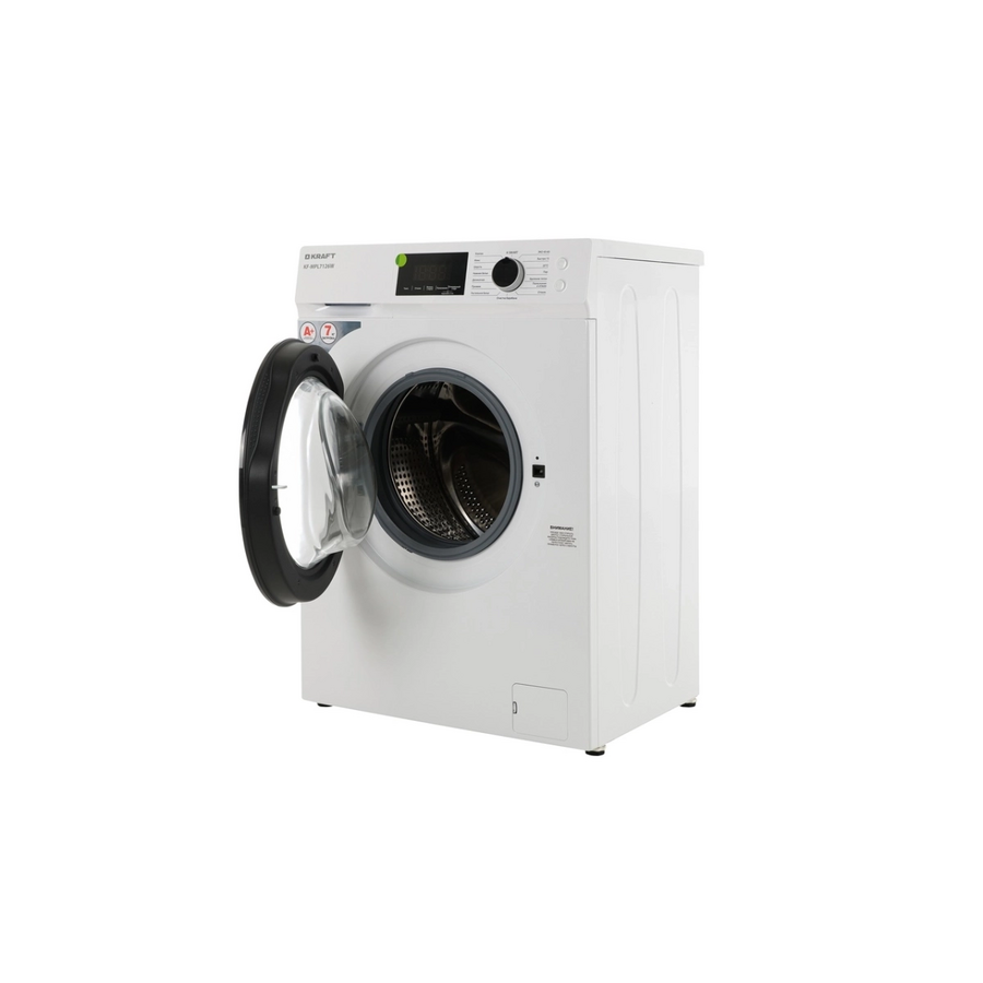 Стиральная машина Kraft KF-MPL7126W класс A+ загр.фронтальная макс.7кг белый