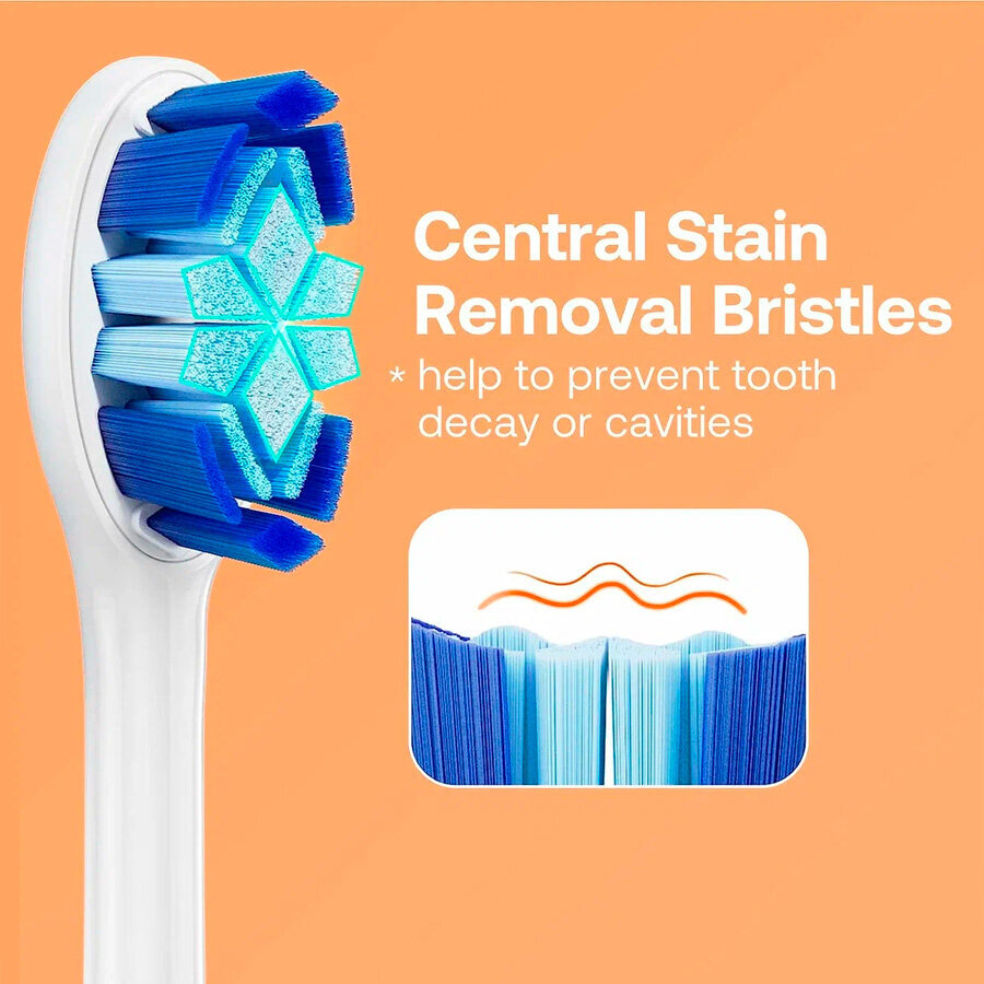 Электрическая зубная щетка Bitvae S3 Smart E-Toothbrush (S3 White) с поддержкой прил. для смартфонов (чехол насадки держатель 4 колпачка для наса