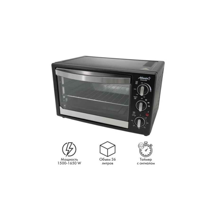 Духовка ATLANTA ATH-1403 Black