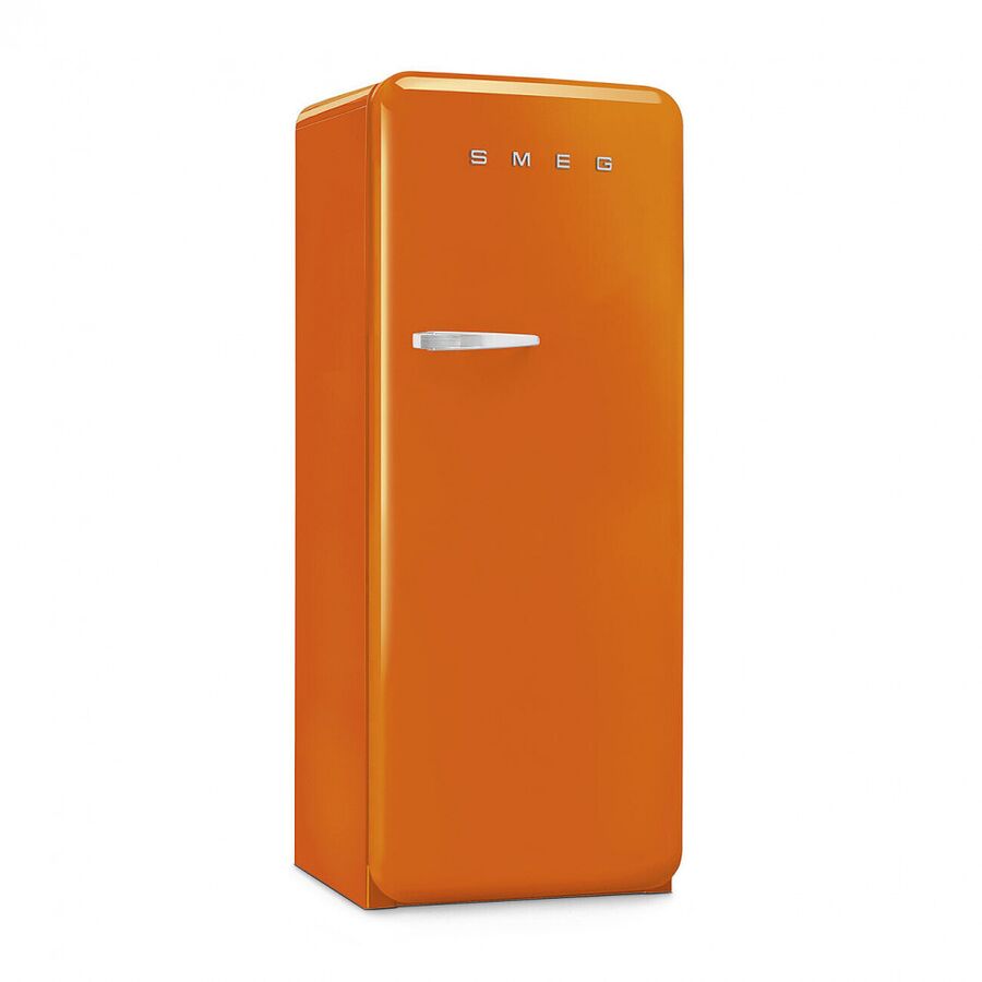 Холодильник SMEG FAB28ROR6 отдельностоящий, стиль 50-х, однокамерный, внутренняя морозильная камера, 270л, MultiFlow, инверторный компрессор