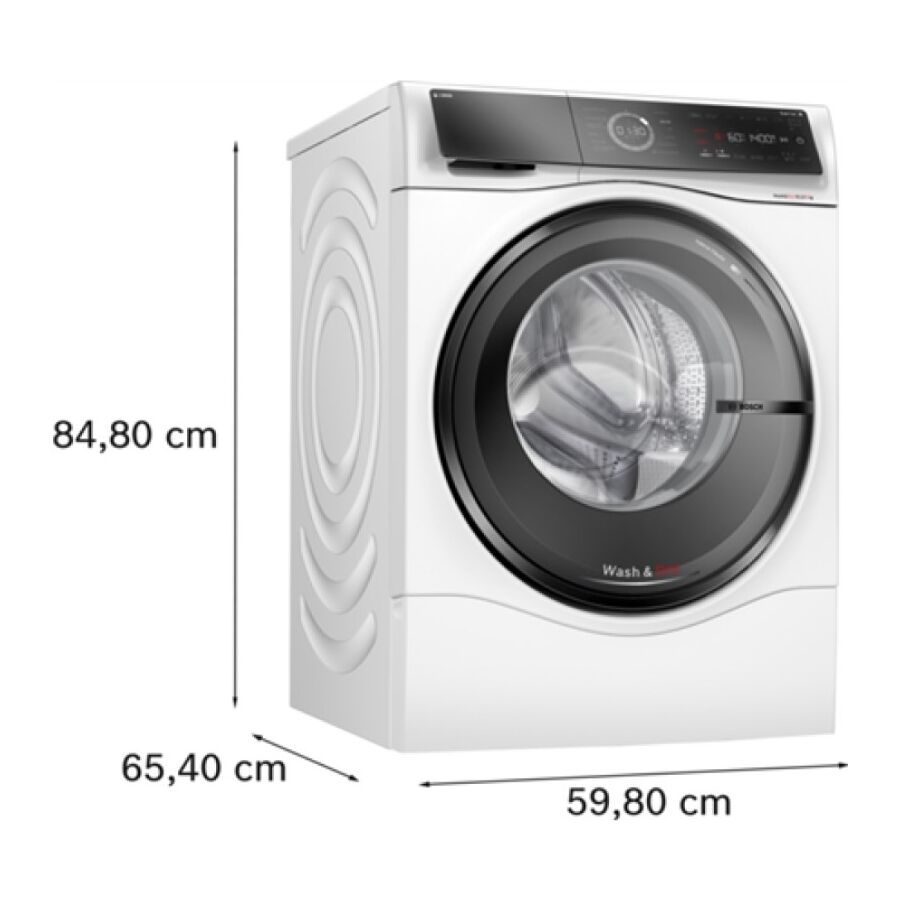 Стиральная машина Bosch Serie 8 WNC254A0SN с сушкой белый
