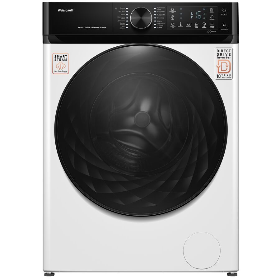 Стиральная машина Weissgauff WM 59411 Direct Drive Inverter Steam
