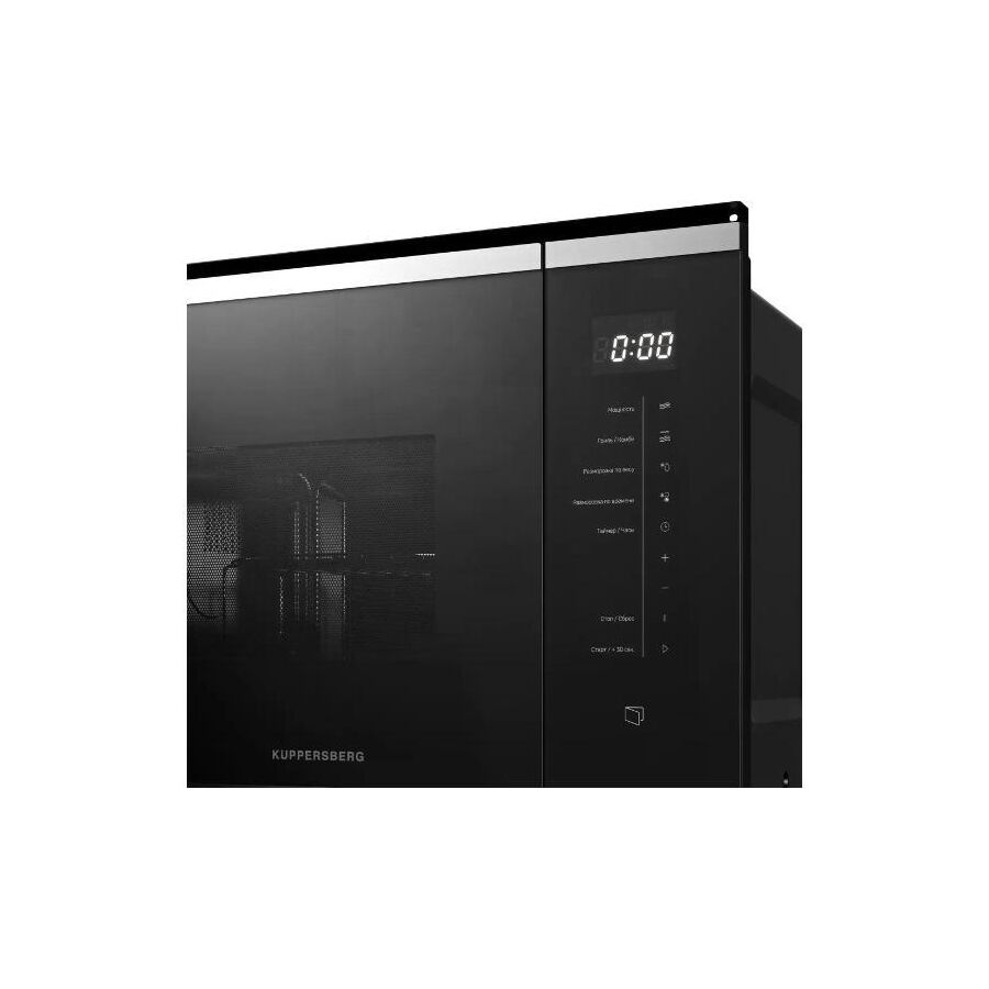 Встраиваемая микроволновая печь Kuppersberg HMW 651 BX High-Tech, 25л, мощность 900Вт, кварцевый гриль, поворотный стол, 5 уровней