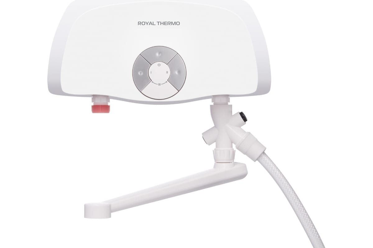Водонагреватель проточный Royal Thermo SmartFix T (3,5 kW) - кран