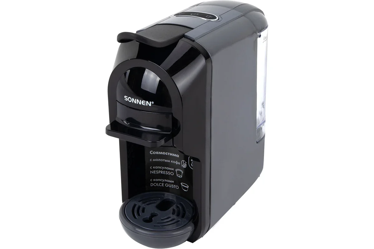 Кофемашина капсульная SONNEN CM510G (457339) графит