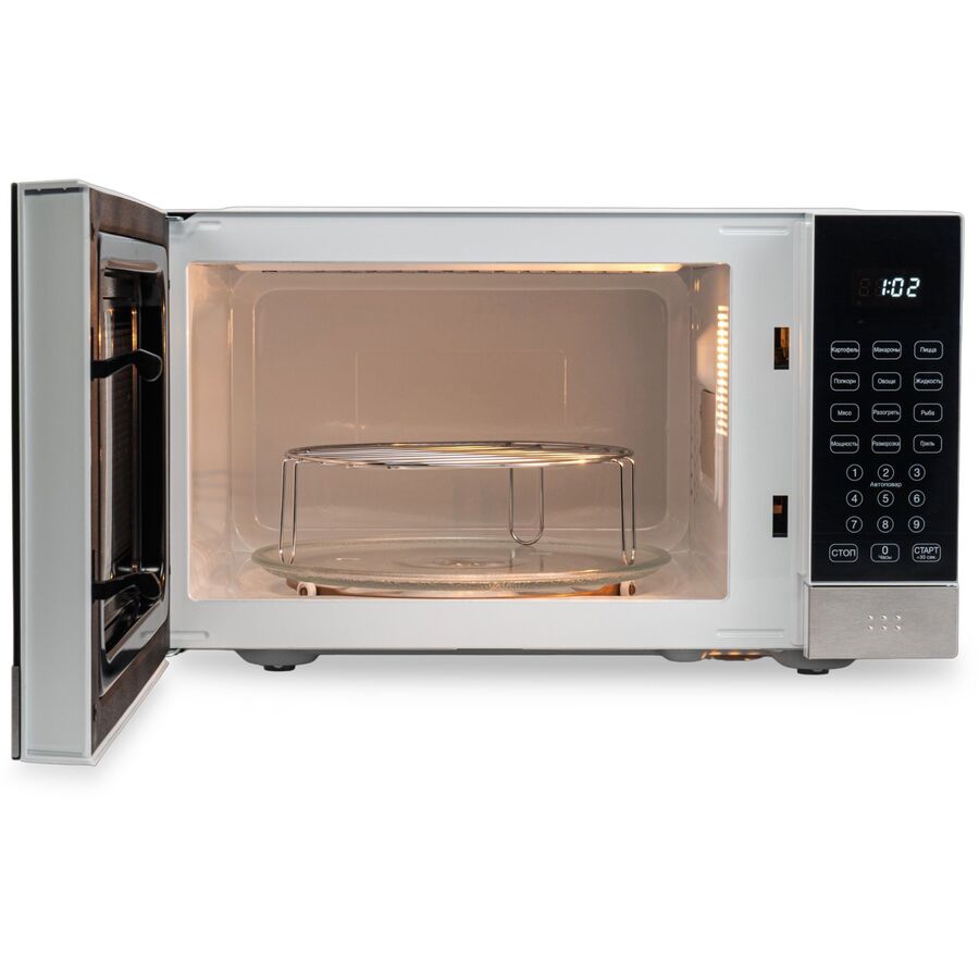 Микроволновая печь Hyundai HYM-D2075 23л. 800Вт белый/черный