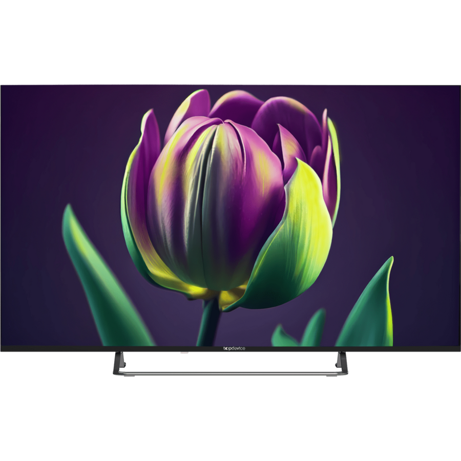 55” Телевизор TopDevice TDTV55CS06UBK черный 3840x2160, 4K Ultra HD, 60 Гц, Wi-Fi, Smart TV, Wildred