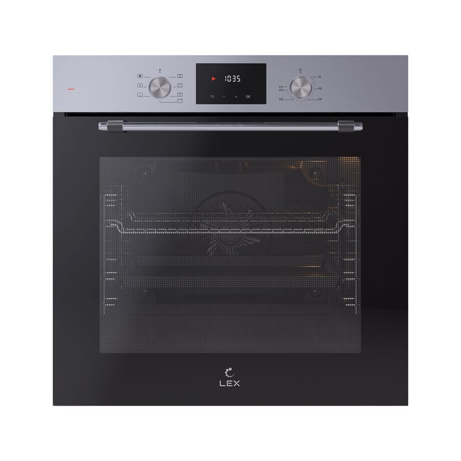 Встраиваемый духовой шкаф LEX EDP 671 IX MAX (TRFE100009) нержавеющая сталь