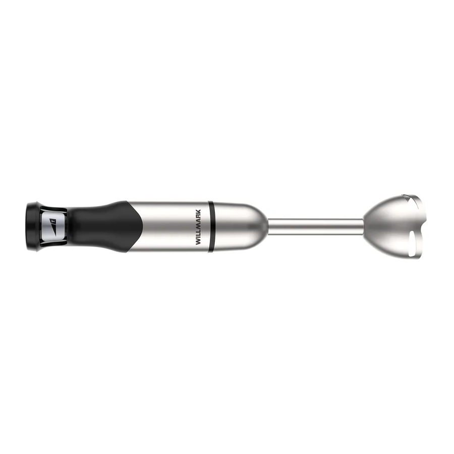 Блендер погружной WILLMARK WHB-1207SS черный/нерж