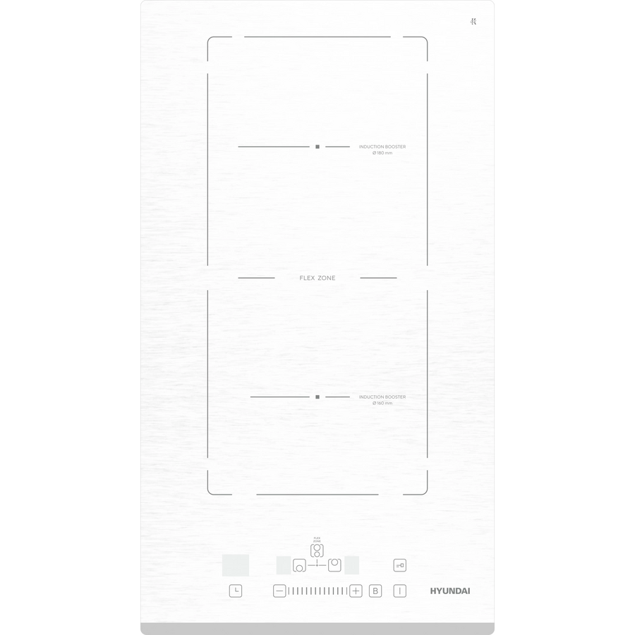 Варочная поверхность Hyundai HHI 3772 WG белый