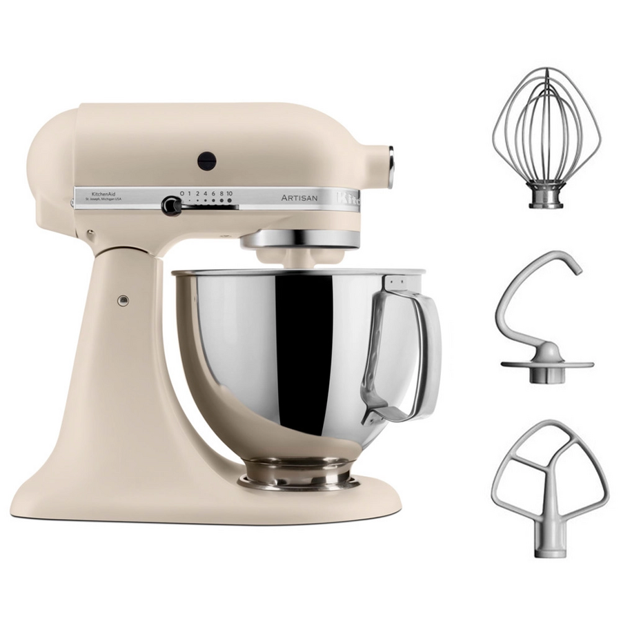Миксер планетарный KitchenAid Artisan 5KSM125EMH молочный 4.8 л