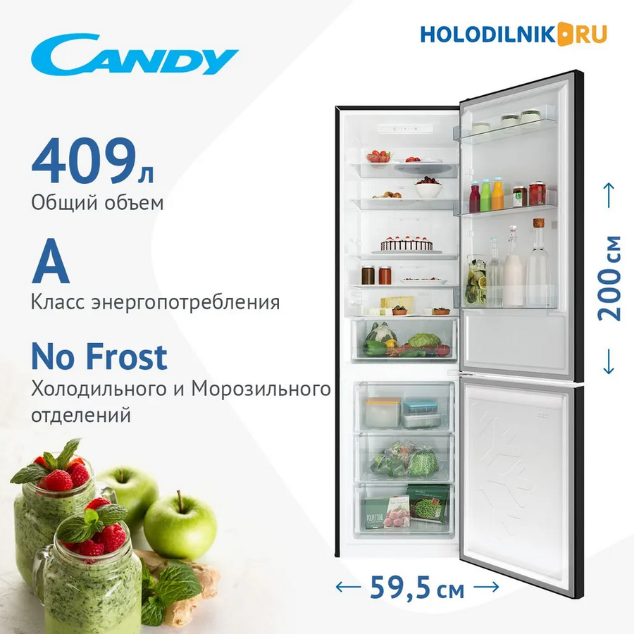 Холодильник CANDY CCRN 6200B