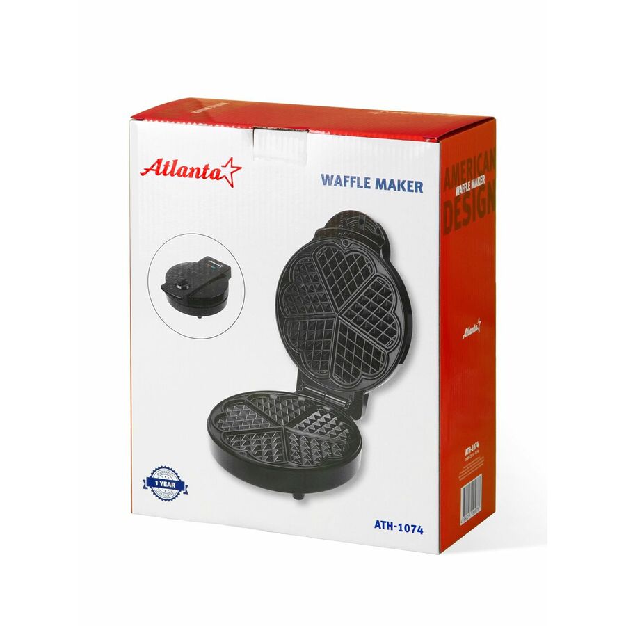 Вафельница Atlanta ATH-1074 Black
