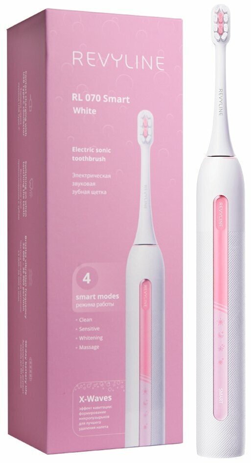 Электрическая зубная щетка REVYLINE RL 070 белый