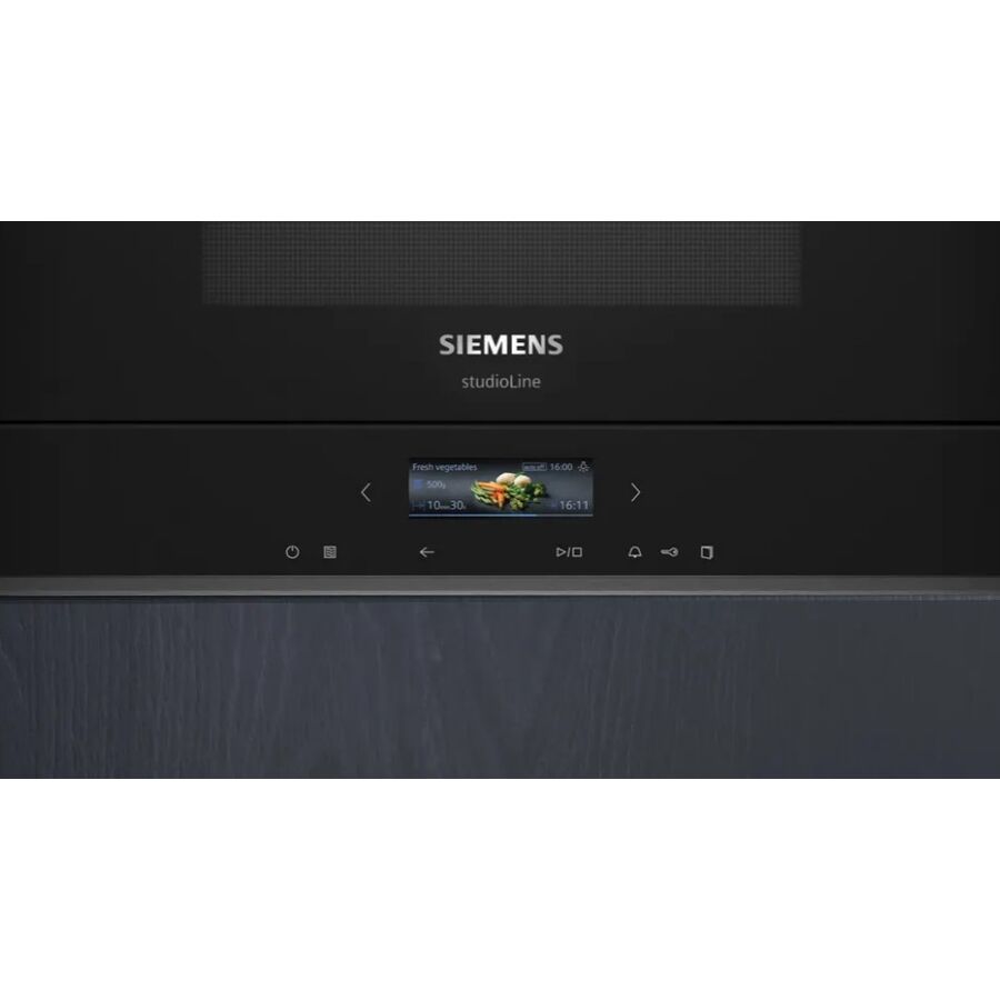 Встраиваемая микроволновая печь Siemens BE732R1B1 черный