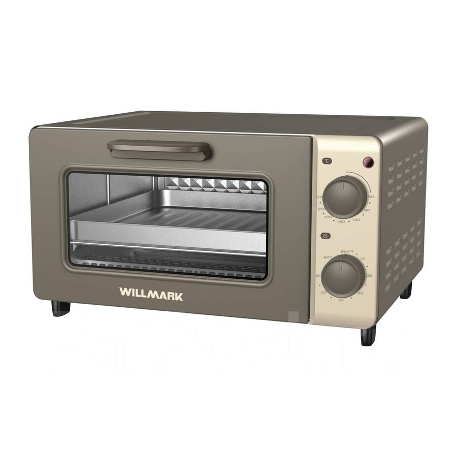 Мини-печь WILLMARK WO-181GB бежевый/серый