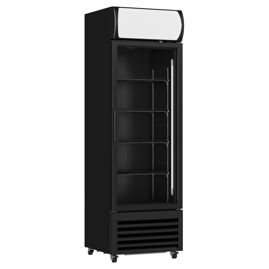 Витрина холодильная NORD RSC 400 GBB черная