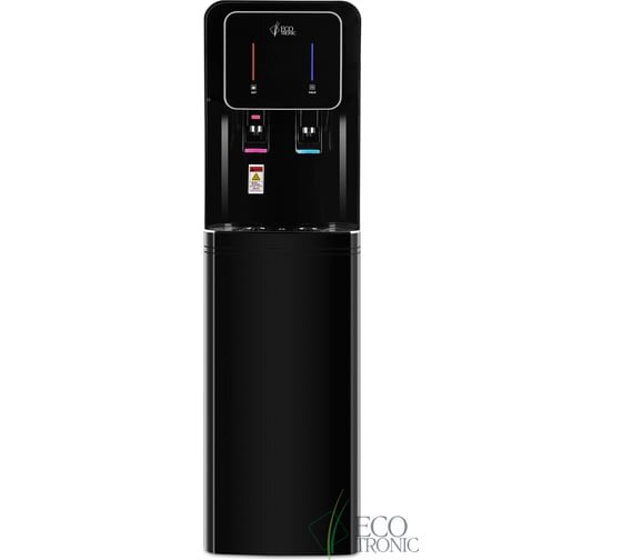 Пурифайер для воды ECOTRONIC A60-U4L напольный, нагрев/охлаждение компрессорное, 2 крана, черный