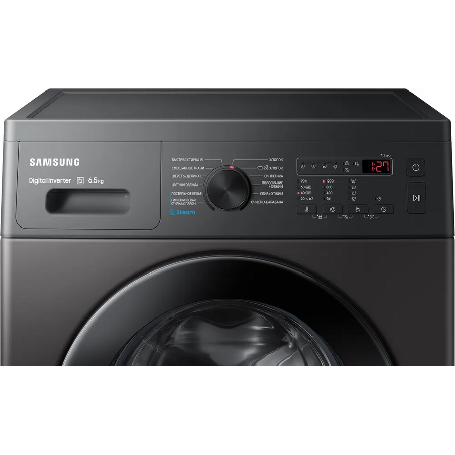 Стиральная машина Samsung WW65AG4S20CXLP темно-серый