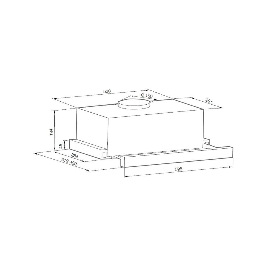 Вытяжка GRAUDE DHF 60.0 EL