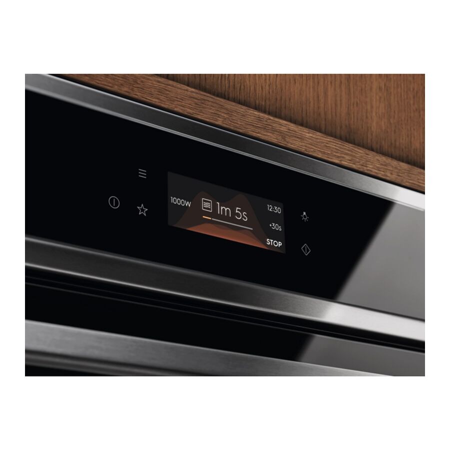 Встраиваемая микроволновая печь Electrolux EVM8E09X черный/нерж