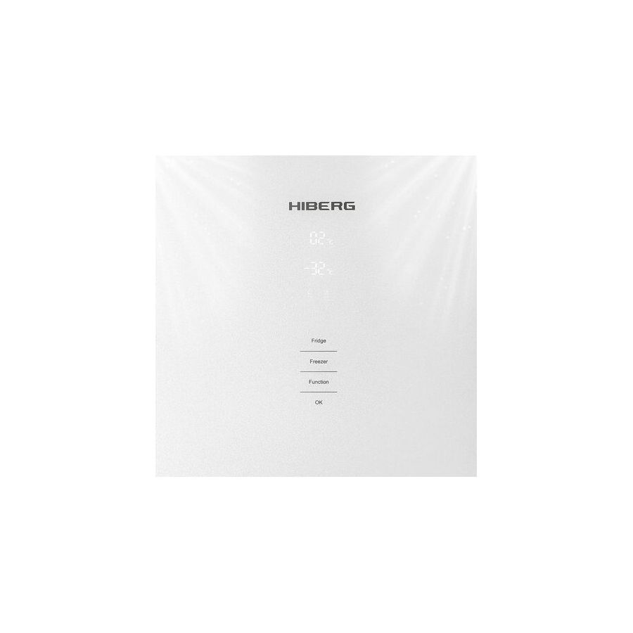 Холодильник HIBERG RFC-400DX NFGW inverter