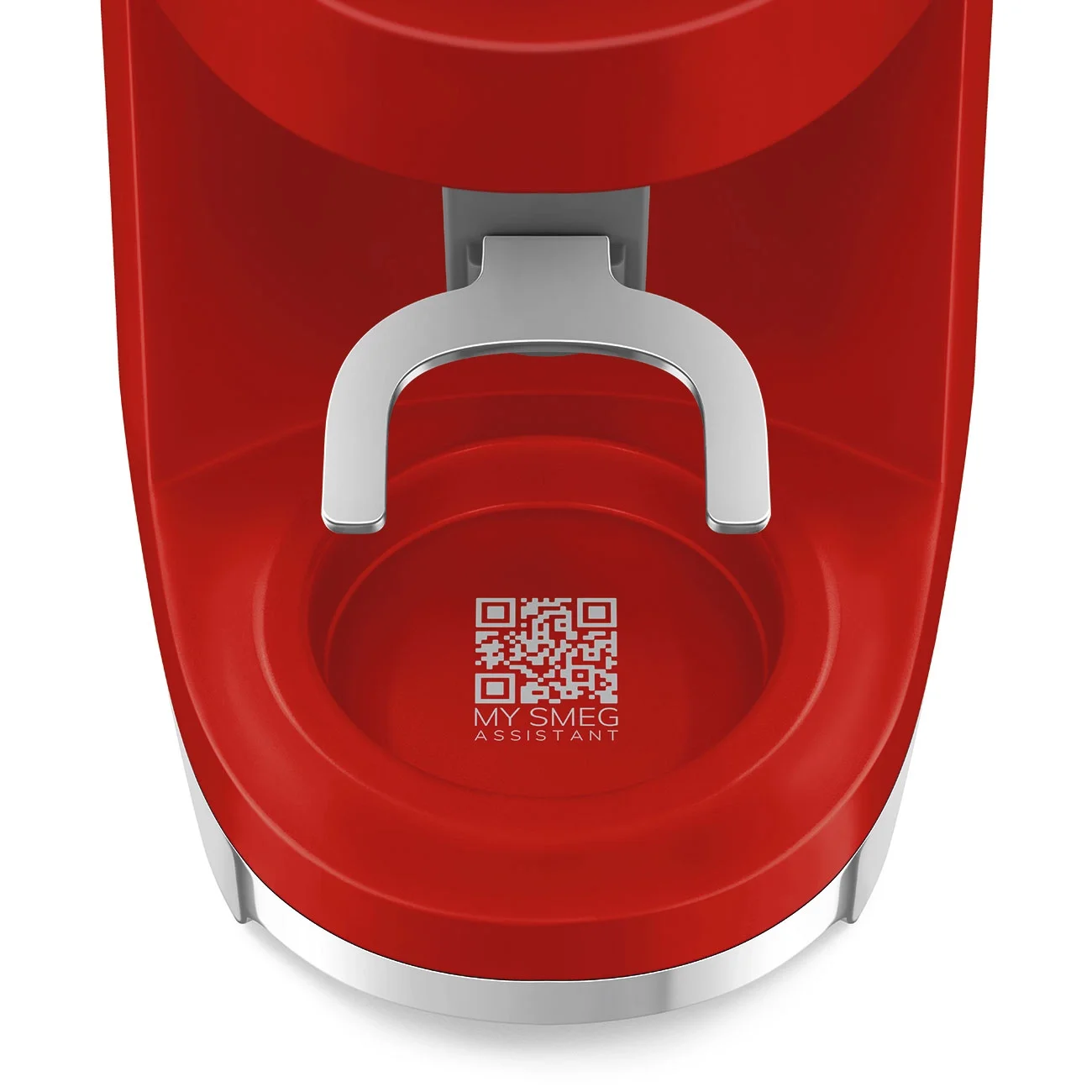 Кофемолка SMEG CGF03RDEU стиль 50-х гг, 15 уровней помола, конические жернова, объем контейнера для кофе 240г, красный