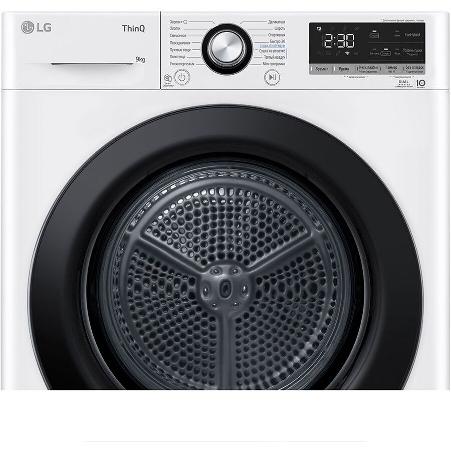 Сушильная машина LG DC90V3V6W белый