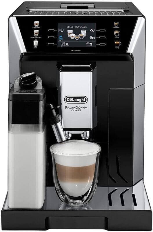 Кофемашина Delonghi ECAM550.65.SB 1450Вт черный/серебристый