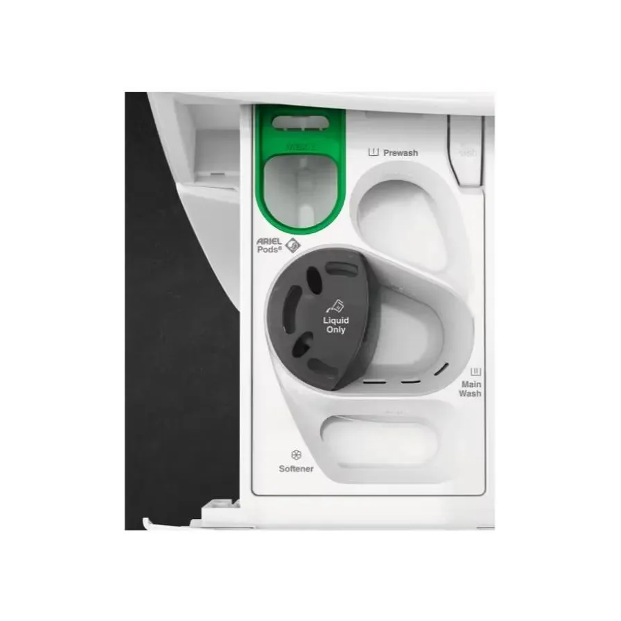 Стирально-сушильная машина AEG LWR73166OE с английской панелью управления класс A загр.фронтальная макс.10кг инвертер