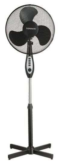 Вентилятор напольный SONNEN SFT-45W-40-01, 451035
