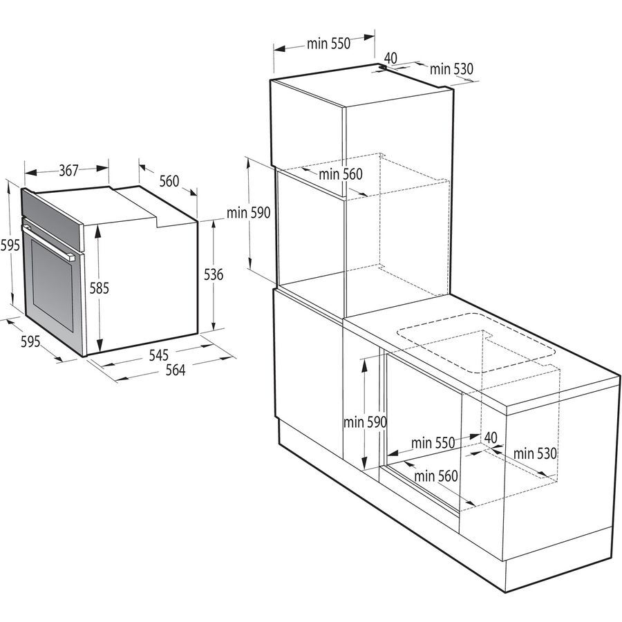 Духовой шкаф Gorenje BOS67371CLB