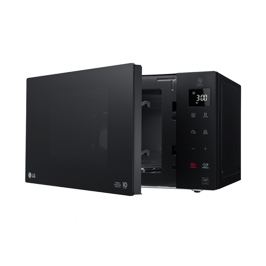 Микроволновая печь LG MW25R35GIS 1000 Вт, 25л черный